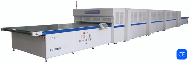 BIPV Double Chamber Automatic Laminator စက် 