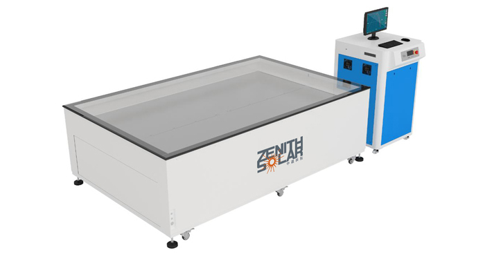 Standart Solar Sim&uuml;lat&ouml;r Alt Aydınlatması 